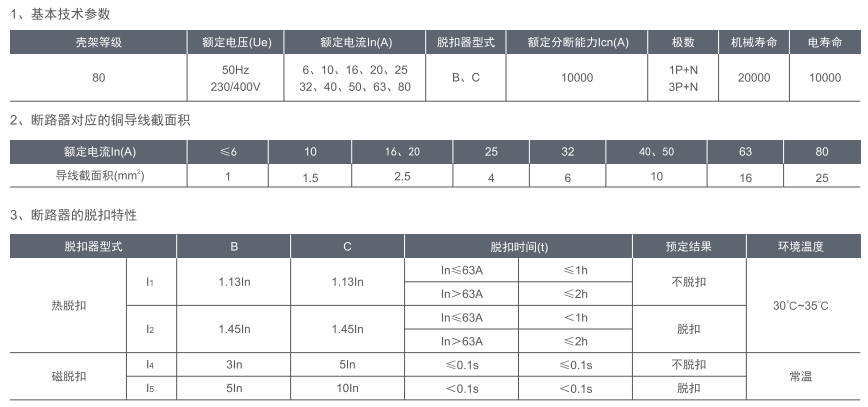 MDB8-80S系列预付费电表小型断路器